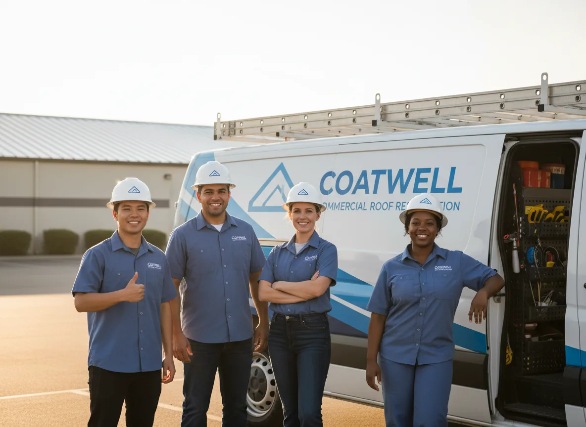 Commercial roof coating company in Aplington, IA